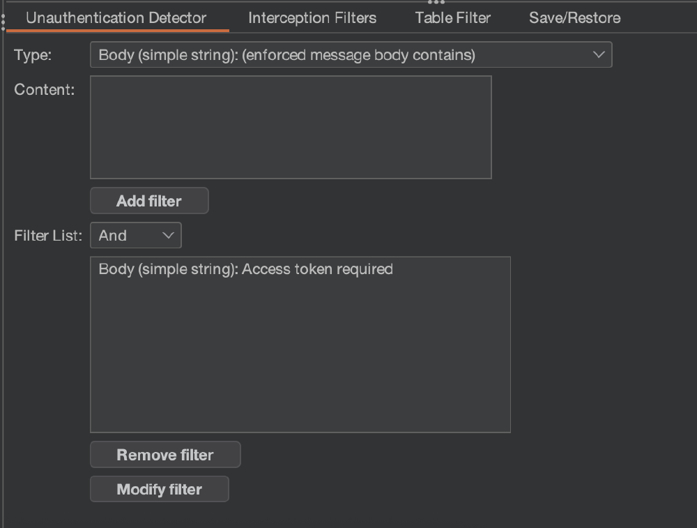 Unauthorize config